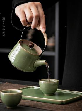 酒店一民宿外用功夫茶具装壶二gfcj-023杯快客杯便携式旅行茶具户