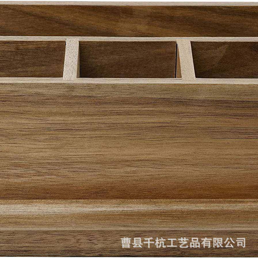 筷实木家用提式餐具收手纳架放-调料子西餐味具器具木质刀叉收纳