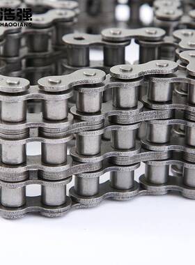 传动钢用短2节距0A/1.2寸精滚子链条/工业/厂密家碳QSP钢制