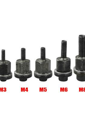 5Pc手铆螺母头螺简单安装手册具铆接螺母工附件M3sM4母OWJM5M6M8