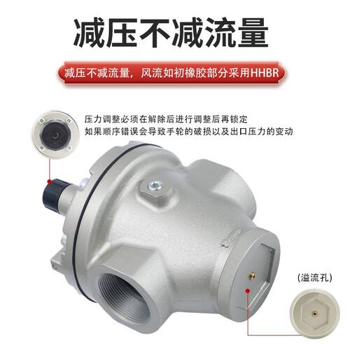 大口径减压阀AR925/825/625-06/10/12/14/20G气动调压阀