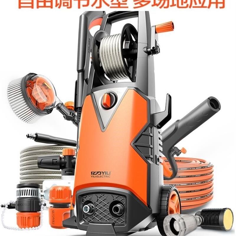 进口洗车机家用高压220v纯铜正品水枪强力刷车水泵养殖场清洗机