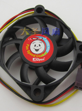Aopen 5010 50*50*10mm散热风扇 EVERFLOW R125010DU  0.32A