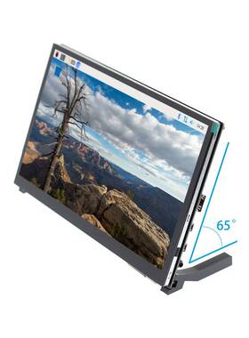 10.1寸树莓派LCD HDMI显示屏显示器 Raspberry Pi 3B+/4B带支架-H