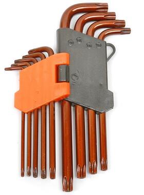 HF-823509 9件质加长梅花COS内六角扳手7套 S2材装公制扳手