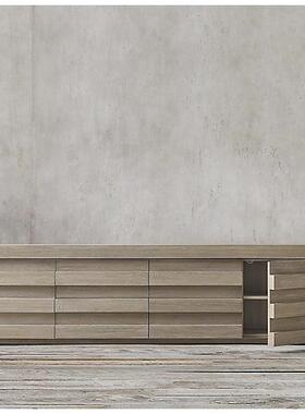 美式乡村现 代实木轻奢玄柜关法式门厅装柜仿古19057-14饰电视柜