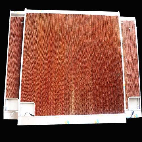 5统cm不锈钢加厚28905一水帘墙降温系体养殖场101厚水帘纸湿帘大