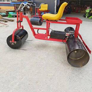 柴油小麦增滚子镇压 自式大棚棉器花压B地机 麦走田产壮苗压地车