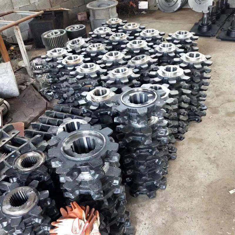 工业送链 种型号输提升机链轮轮多矿用输321送机45钢工业齿轮链轮