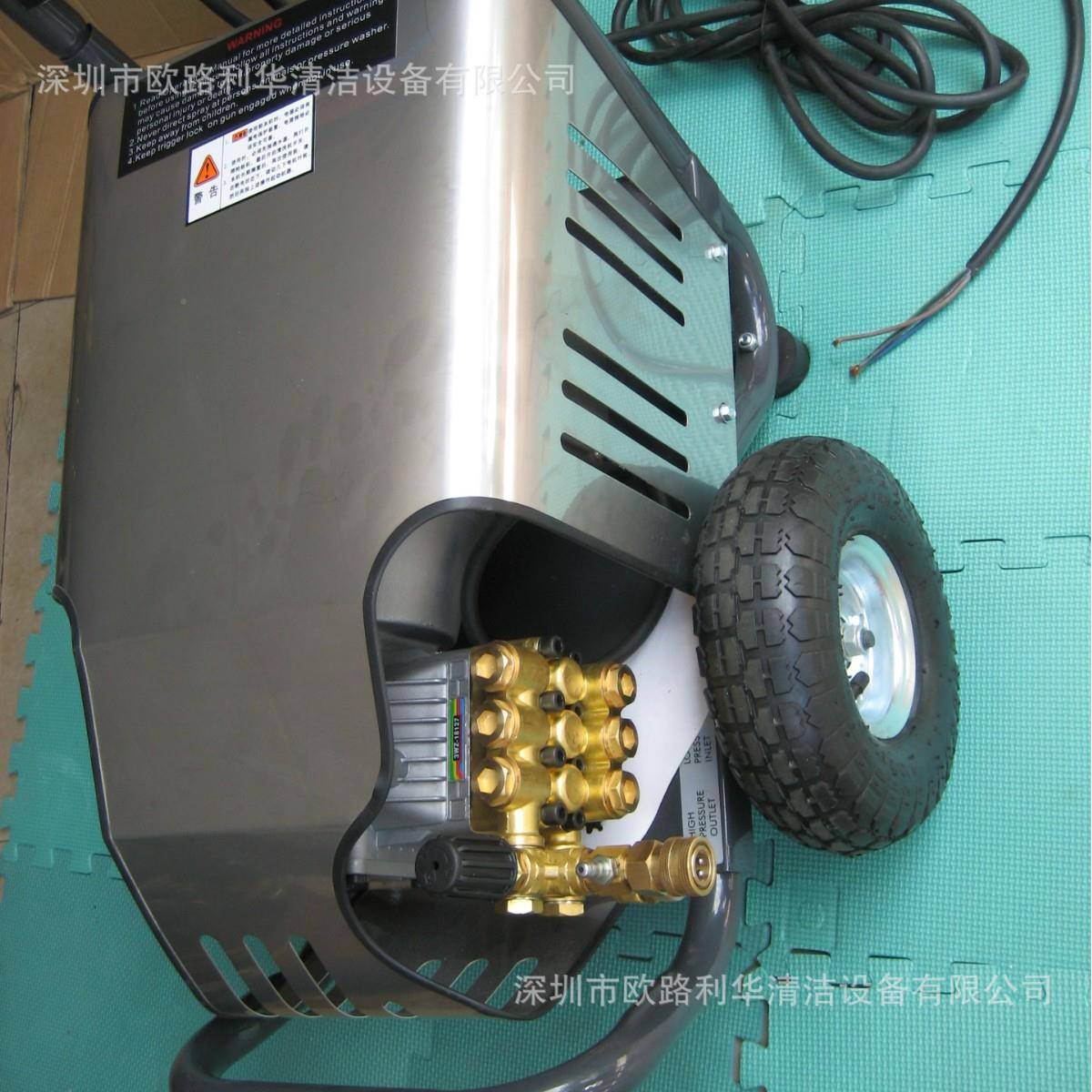 田高压洗车机VCR除油漆斤绿霸380V248公压力电动清洗机158M36-5.T