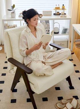 单人沙木发床可折叠两用小户型出租FNF屋多功沙能家用实客床厅懒人发