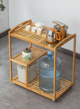 型移动茶桌小家用TSO阳台茶具全套装小茶茶台烧水壶式一体茶桌简夫几