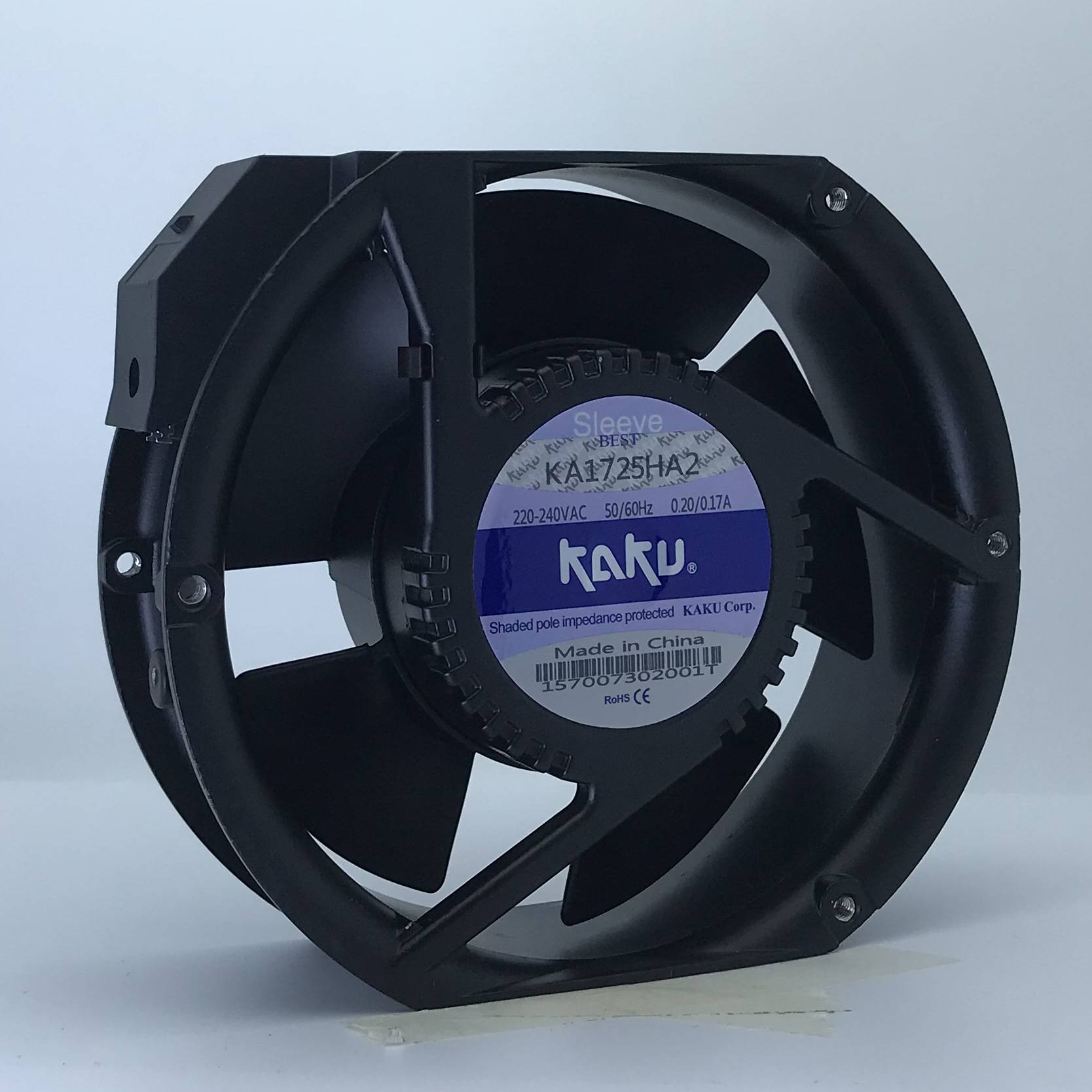 KAKU-KA1725HA2S 滚珠轴承风扇小型耐高温防水柜体风扇