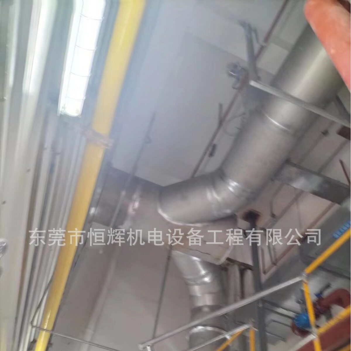 惠州螺旋风管 通风管道 焊接风管 镀锌风管 90度弯头 三通管