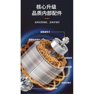 污水无品牌/泵割式220V小型泵家切用抽粪浆排泥污泵潜水化粪池抽