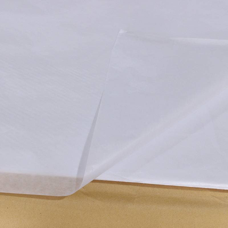 直供22克白色油光纸 服装衬纸不粘胶75*100cm吸油透明烫花用纸