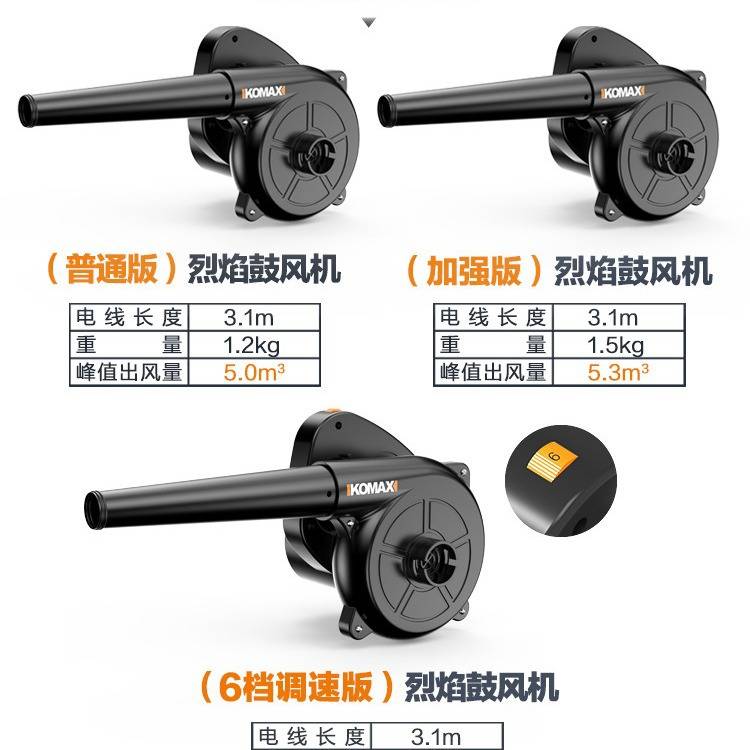 尘吹器电脑吹风机除尘器家用小型鼓风机大功率工业清灰吸220V