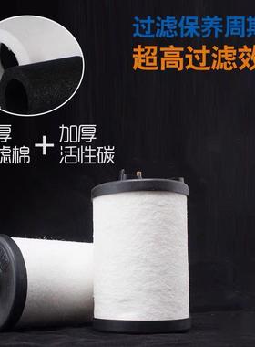 气KFI泵压机油分喷离器小型漆除水精密水空空气过滤器高压净化器