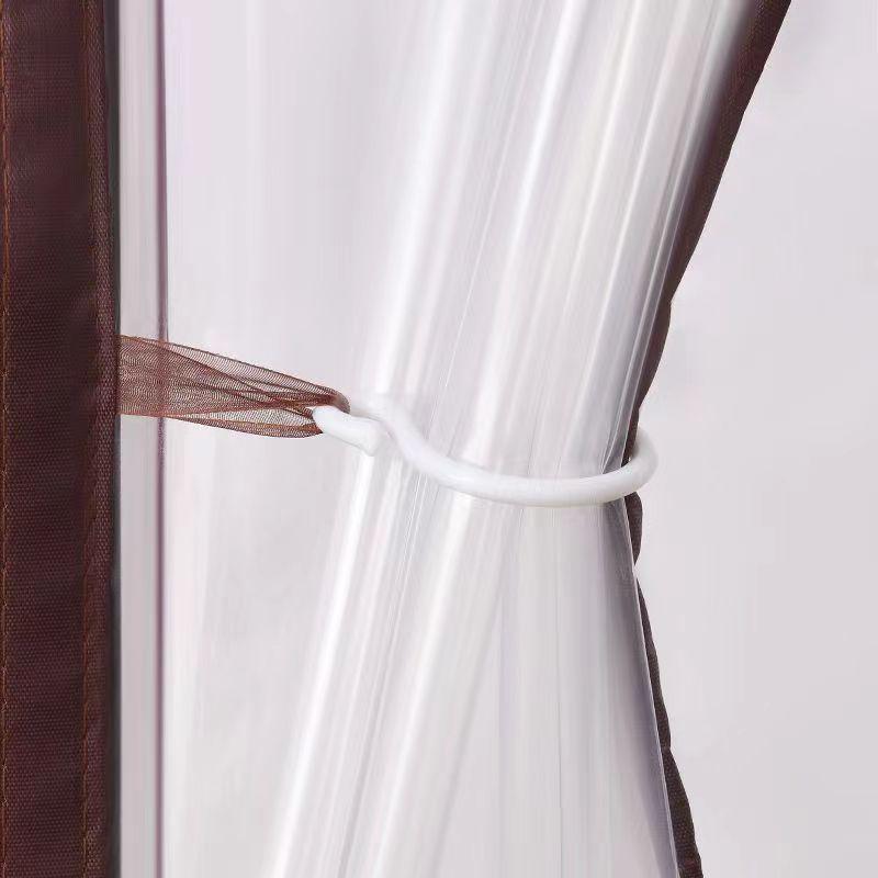 空调门帘隔断帘防冷气夏季遮挡帘塑料挡风K自吸厨房家用透明卫生