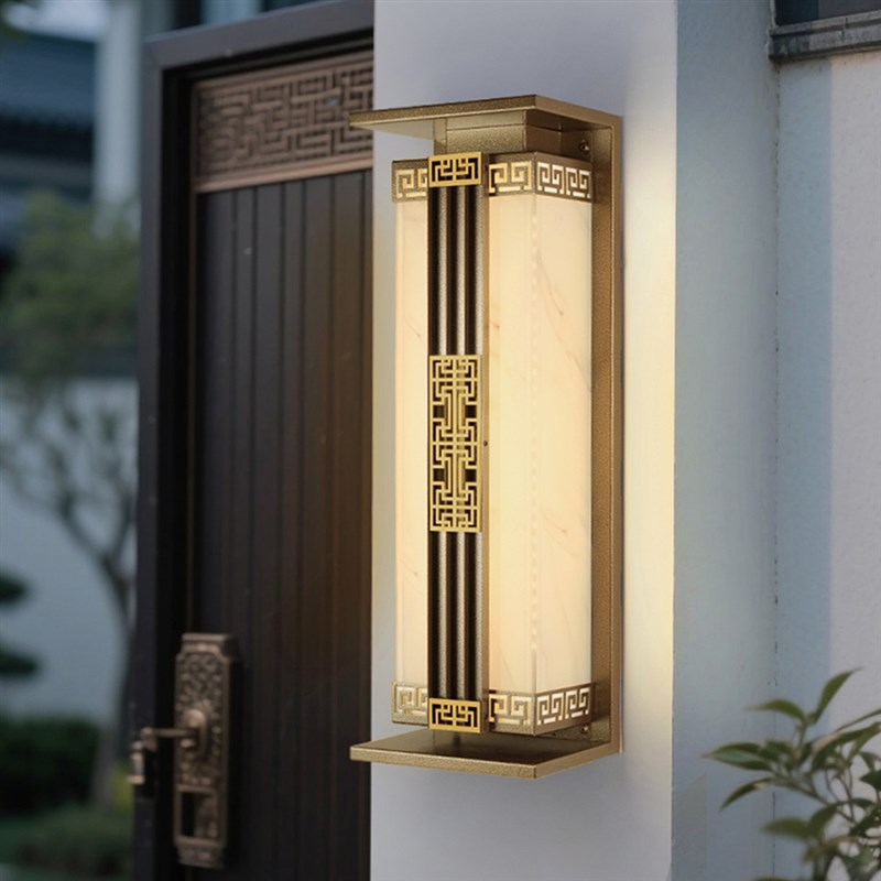 户外防水壁灯太阳能庭院灯别墅大门门厅灯室外R露台花园围墙柱子