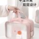 干湿分离洗漱包双层便携旅游大容量防水健身游泳洗澡化妆收纳包女