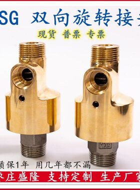 厂家双向旋转接头HS-G15/HS-G20/HS-G25/HS-G32/HS-G40左旋右旋水