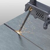 歪嘴牌焊钳电焊把新型带锤铜芯侧开口压簧轻便型500A轻中式 把五金