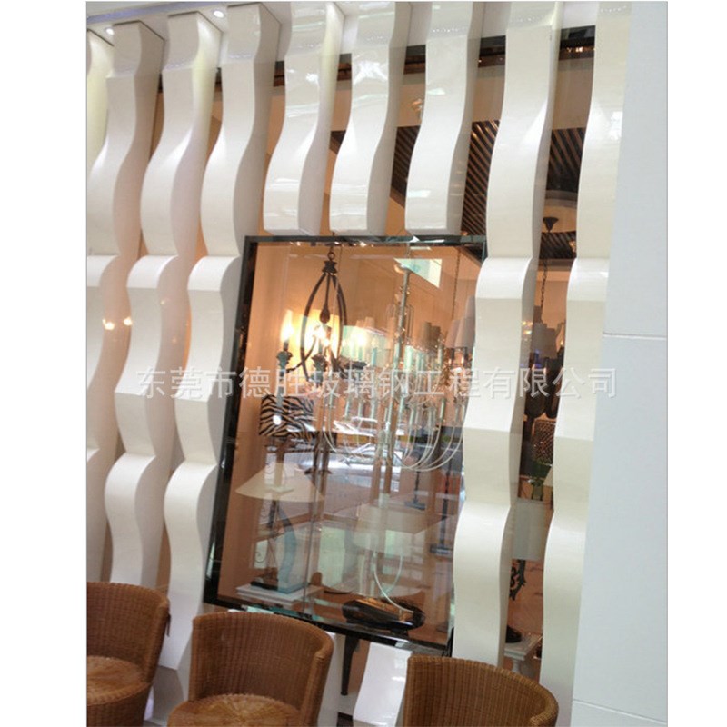 异形墙面定 制玻璃钢异形造型y雕塑 玻璃钢外墙装饰 异形装饰家具