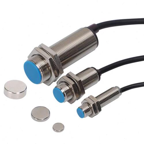远距离30mm磁性开关霍尔传感器感应SJM12-30D2两线常闭DC12V24V