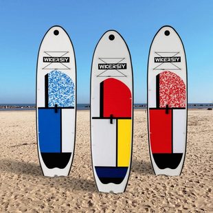 305*76浆板含基本冲浪板配件(座椅桨挂双桨叶可另配)桨板