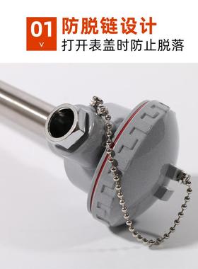 S/R/B型耐高温电铂铑热偶WR-P13型0-1600℃WRp-130刚玉0管温度传