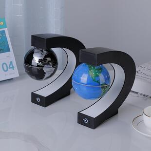 磁浮悬地球仪摆件家创意礼460物居公司商年会务礼品创意家居摆件