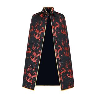 孝恒寿衣殡衣葬品冲喜送老白事用寿衣披风男女斗篷667祭全祀