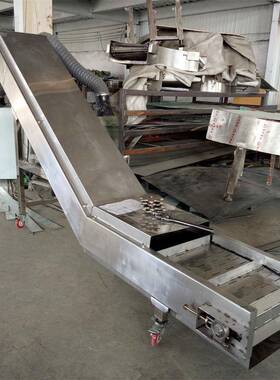 新品链板送生机产运转输稳定爬不坡板IGH链传送带锈钢自动化