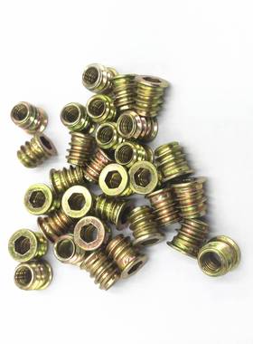 大量镀锌螺内外牙母沉头内六角预埋螺家具母梯形有LEH介螺母丝