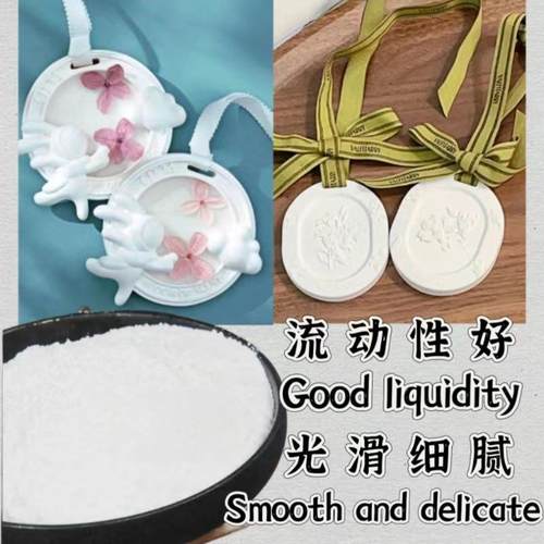 源头工厂0超硬石膏24粉8800目无气泡泡高密度无气流动性好