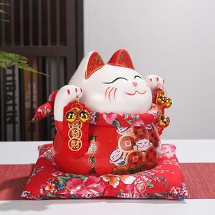 招大号摆件存财罐店钱铺开业摆件创意礼品家居饰猫品陶瓷MF58996