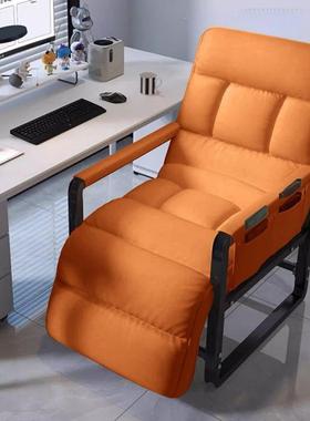 躺椅办FOO公室午休午睡家用折叠靠背沙椅电脑可椅坐可躺两懒人发