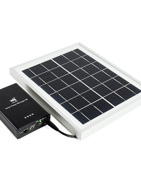 太阳能电源管理模块 10o000mAh 支持5V3A输出 可用6-24V太阳能板