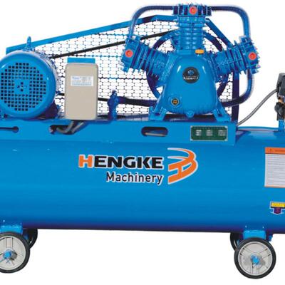 机220W-0.36/8式V380V3W移动式压缩机活塞压K缩机W-0.36/8油润滑