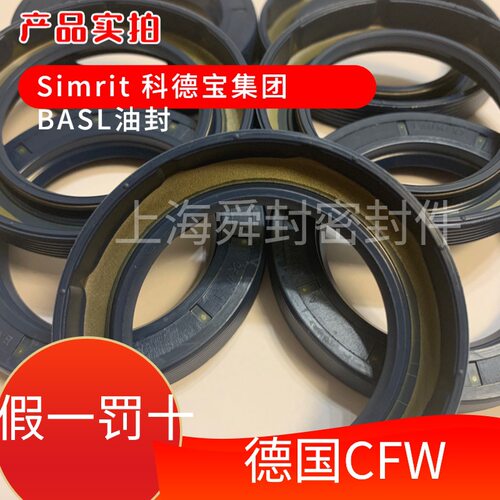 德国CFW油封BAUm4X7 45 68 10科德宝Freudenberg单唇密封BABSL