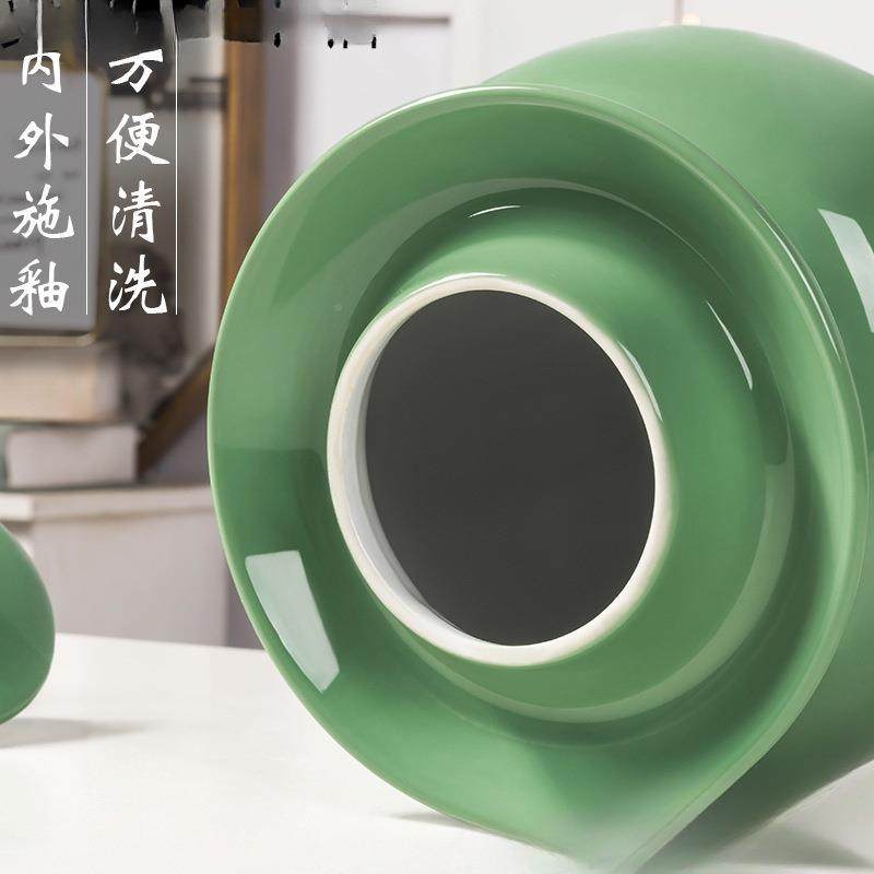 泡菜坛子家陶罐瓷带593盖用密封腌菜坛子陶土老式酸菜坛子咸菜中,家居饰品,储物罐,淘宝优惠券,粉丝福利购,淘宝优惠卷
