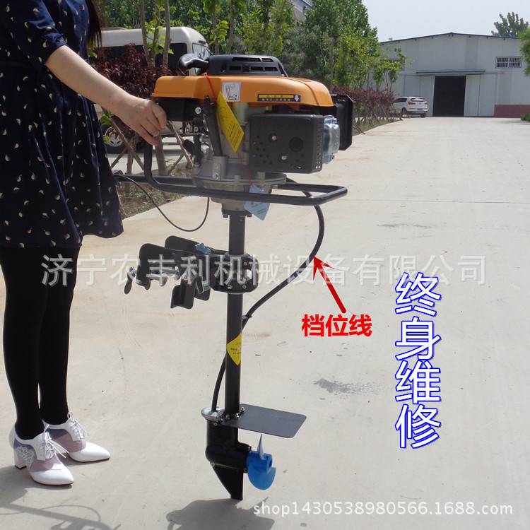 桂林船用汽油挂机手动挡噪音低 耗能少 效果佳柴油推进器