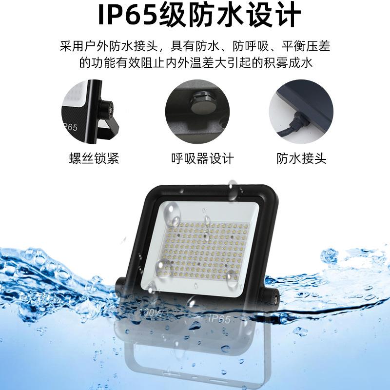 跨D销境热LE透镜投光灯大功率户外防水照明工MY-TGD-E程灯园球公