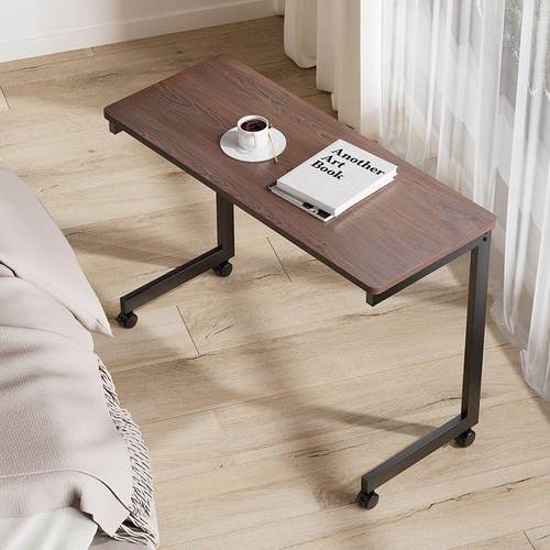 边向几万轮滑转角桌出租屋边桌家54513用轮卧室客厅可移动电脑桌