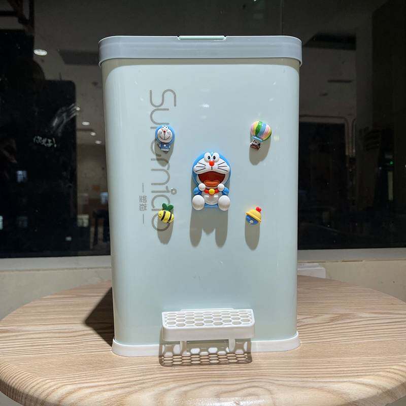 卡通可爱脚踩垃圾桶家用客厅卧室厨房带盖卫生间厕所脚踏式垃圾桶