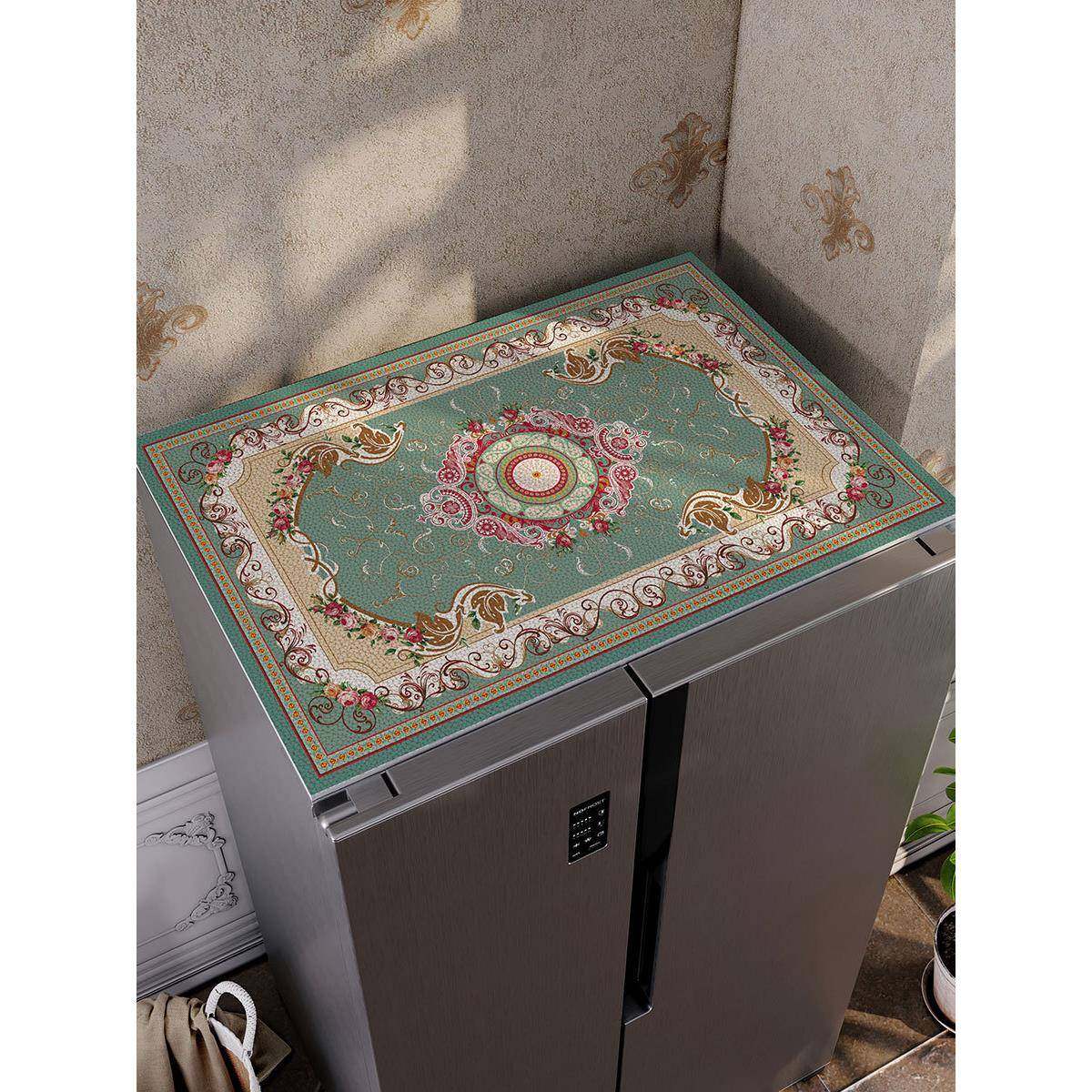 ?R4PF765S8MMT欧式滚筒洗衣机防尘罩盖布柜盖巾水床头防垫子双开