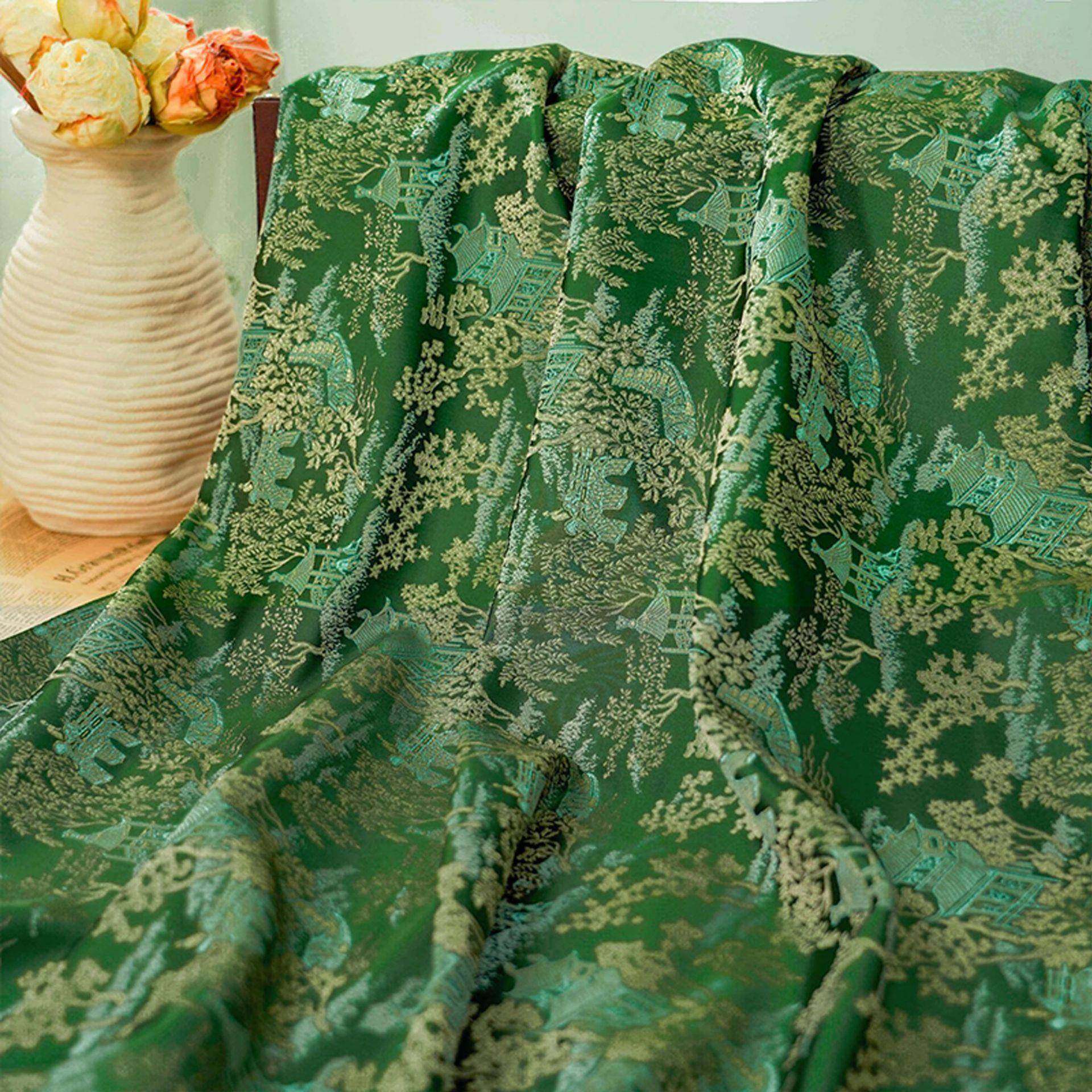 TH-J3-50国风新中亭台楼阁仿宋锦旗潮袍甲面料新款织锦缎马布料汉,居家布艺,海绵垫/布料/面料/手工diy,淘宝优惠券,粉丝福利购,淘宝优惠卷