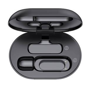 61无K61线领式麦克风带夹充电仓远离距清晰收音一拖一无线迷K你话