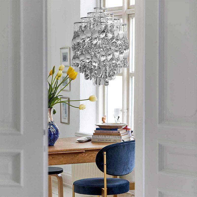 丹瀑螺旋餐厅吊灯北欧现代简787约客厅布卧室艺装术吧台展麦厅饰,家装灯饰光源,智能吊灯,淘宝优惠券,粉丝福利购,淘宝优惠卷